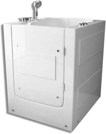 Whirlpool bathtub with door hydrotherapy Walk-in 36.5” x 32.5” 7 jets - Florida
