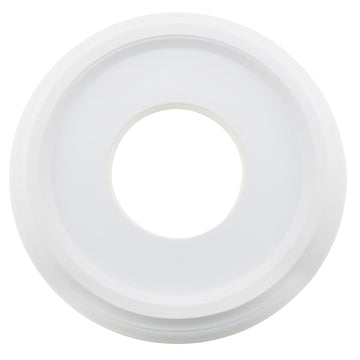 Ceiling Medallion Background Decoration Round Lighting White Decorative Base for Lighting Fixture and Ceiling Fan, OD