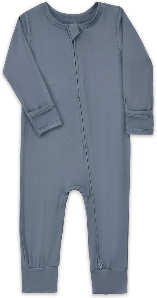 Unisex Rayon of Bamboo Baby Footless Pajamas Romper