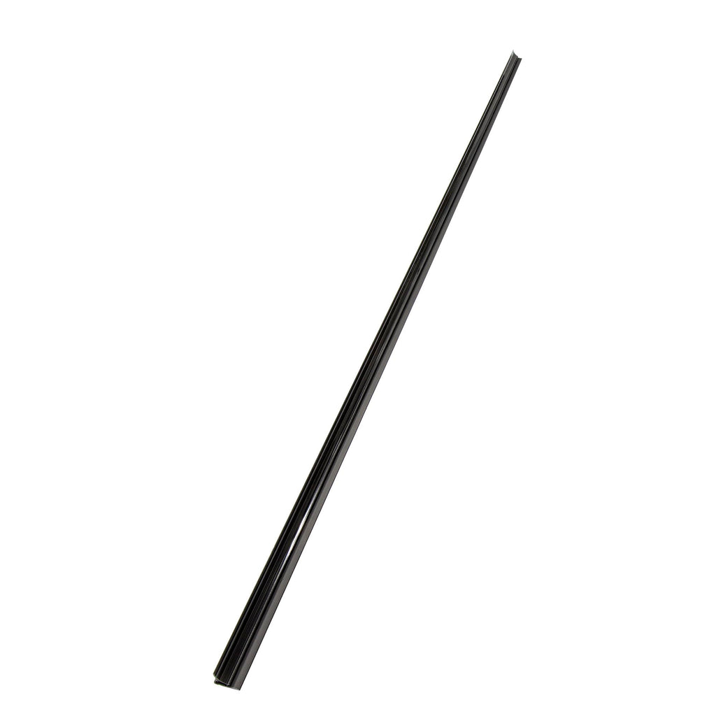 47 in Vinyl Inside Corner Trim in Brushed Onyx (5 Pack)