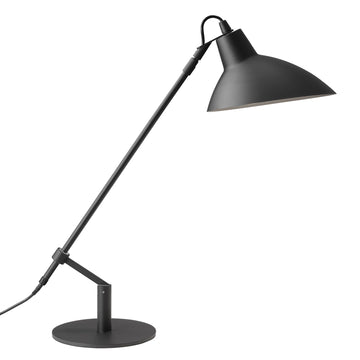 Desk Lamp Modern Industrial 100% Metal Adjustable Table Lamp 24", Natural Light (4000K) with Dimmer, Ideal Bedroom
