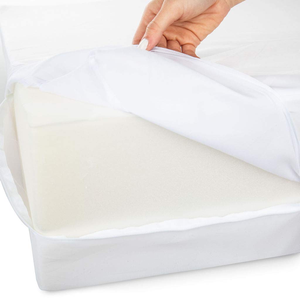 Bed Wedge Pillow and Triangle Wedge with Elevated Incline for Neck Pain, Headaches, Shoulders, Back Pain, Foot