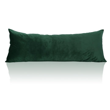 Christmas Dark Green Pillow Cover Soft Velvet Pillowcases, 1 Piece