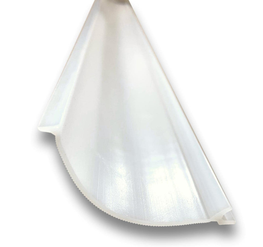 Lighting Under Cabinet Light Cover Replacement | White Ribbed Acrylic Diffuser (for UC8, 48")