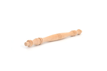 Wooden Baluster Spindles 9-5/16", Pack of 25 Solid Beech Wood for Crafts, Furniture Woodworking, Sturdy Stair Spindles