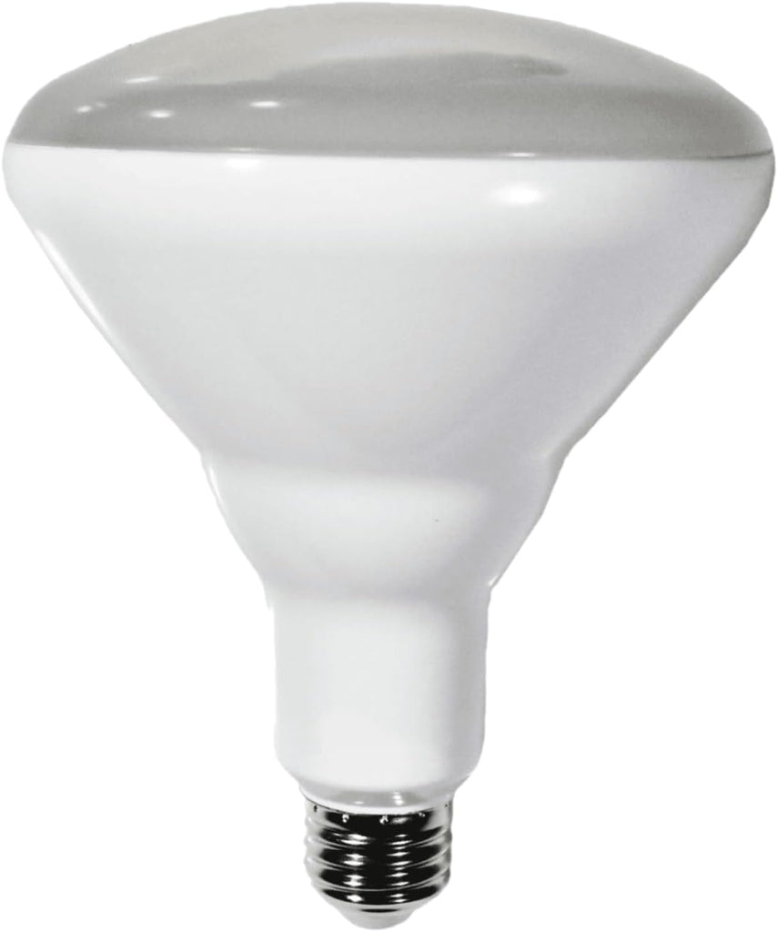BR40 LED Light Bulb 9W 650 Lumen 3500K Neutral White E26 Medium Base Dimmable 120° Beam Angle Pack of 6- Indoor