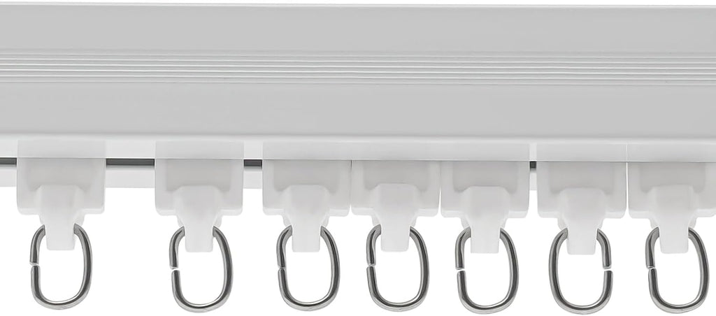 Electric Curtain Track, 7.08-13.78ft Motorized Curtain Track Smart Curtains Electric Curtains with Remote Control
