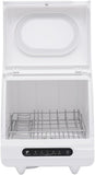 Portable Countertop Dishwashers, 800W Automatic Compact Dishwasher Mini Countertop Dishwasher with 5 Washing Programs