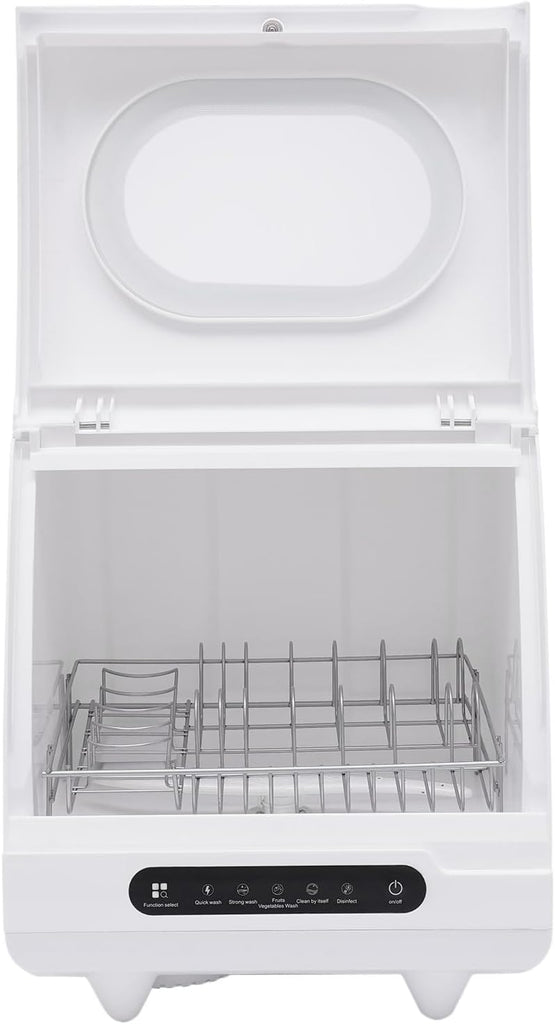 Countertop Dishwasher for 6 Sets, Mini Dishwasher with 5L Water Tank Fits Small Kitchens, Apartments, RVs