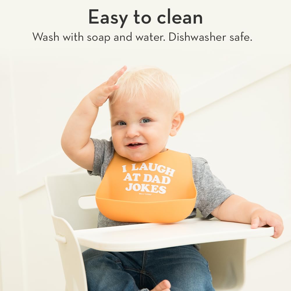 Wonder Bib, Adjustable Silicone Baby Bibs, Food Critic