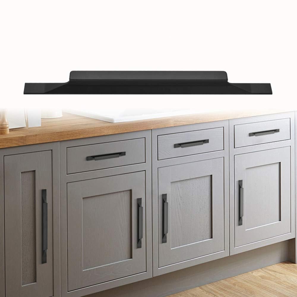 Kitchen Cabinet Pulls - Black Cabinet Handles - 5 Pack Long Cabinet Hardware for Drawers Dresser Furniture Pulls