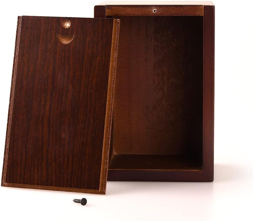 PCS Cremation Urns for Ashes, Pet Memorial Funeral Urns Box, Wooden Decorative Urn for Dog Cat, Cremation Keepsake