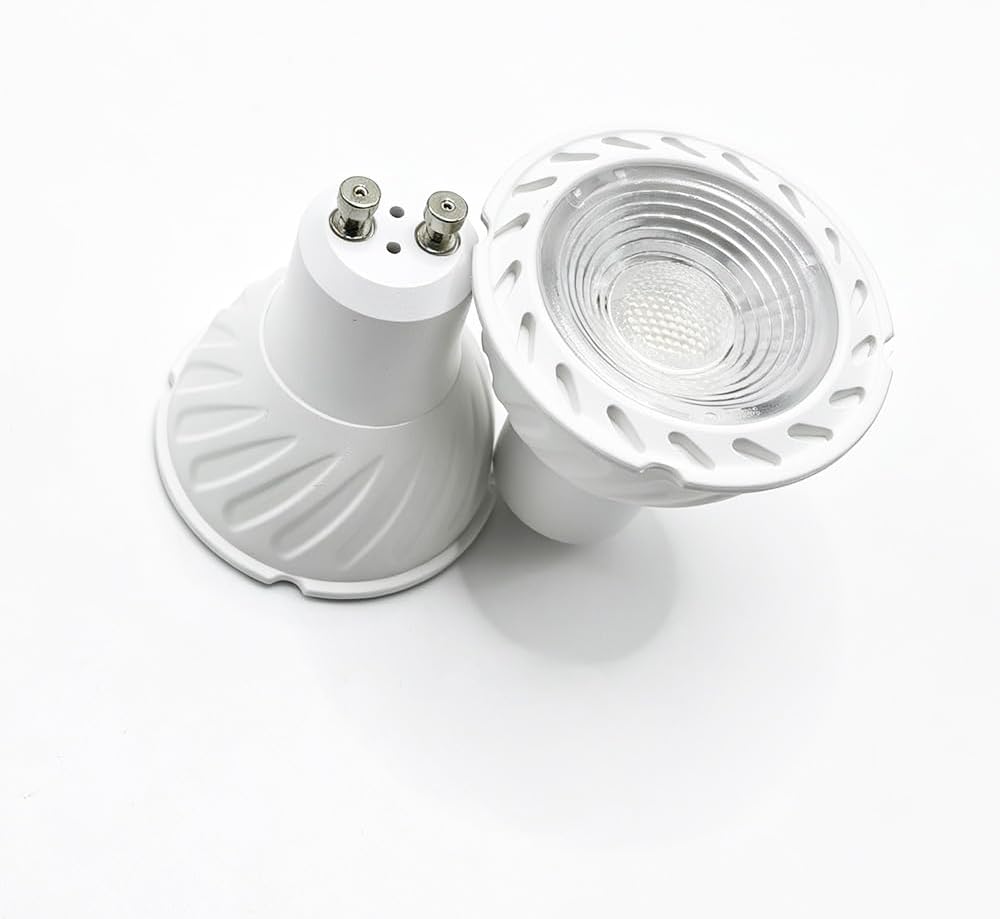GU10 COB LED Spot Light, 5W, 5.5W 6W 120V, Non-Dimmable 6000K Cool White 450LM,38 Degree, 50W Halogen Bulb