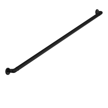 Aluminum Handrail for Stairs - ADA Compliant Wall Returns - Handrails for Indoor Stairs - Metal Handrail, Powder