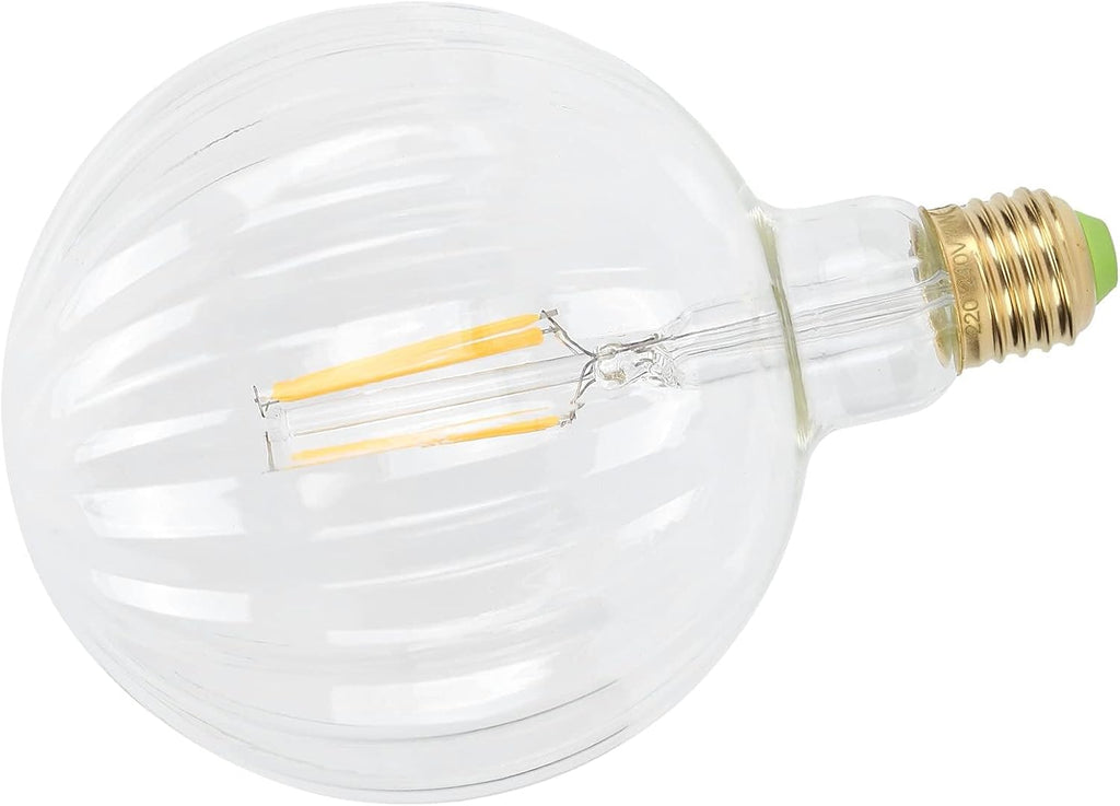 G125 Vintage LED Bulb 4W Watermelon‐Shape LED Filament Bulb E27 Base for Restaurant Bar Coffee Shop Warm Light
