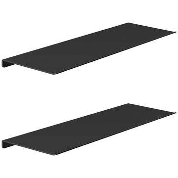 16" Floating Shelves for Wall, Long Metal Wall Mounted Shelf, Display Hanging Shelves for Books/Storage/Room Decor 2