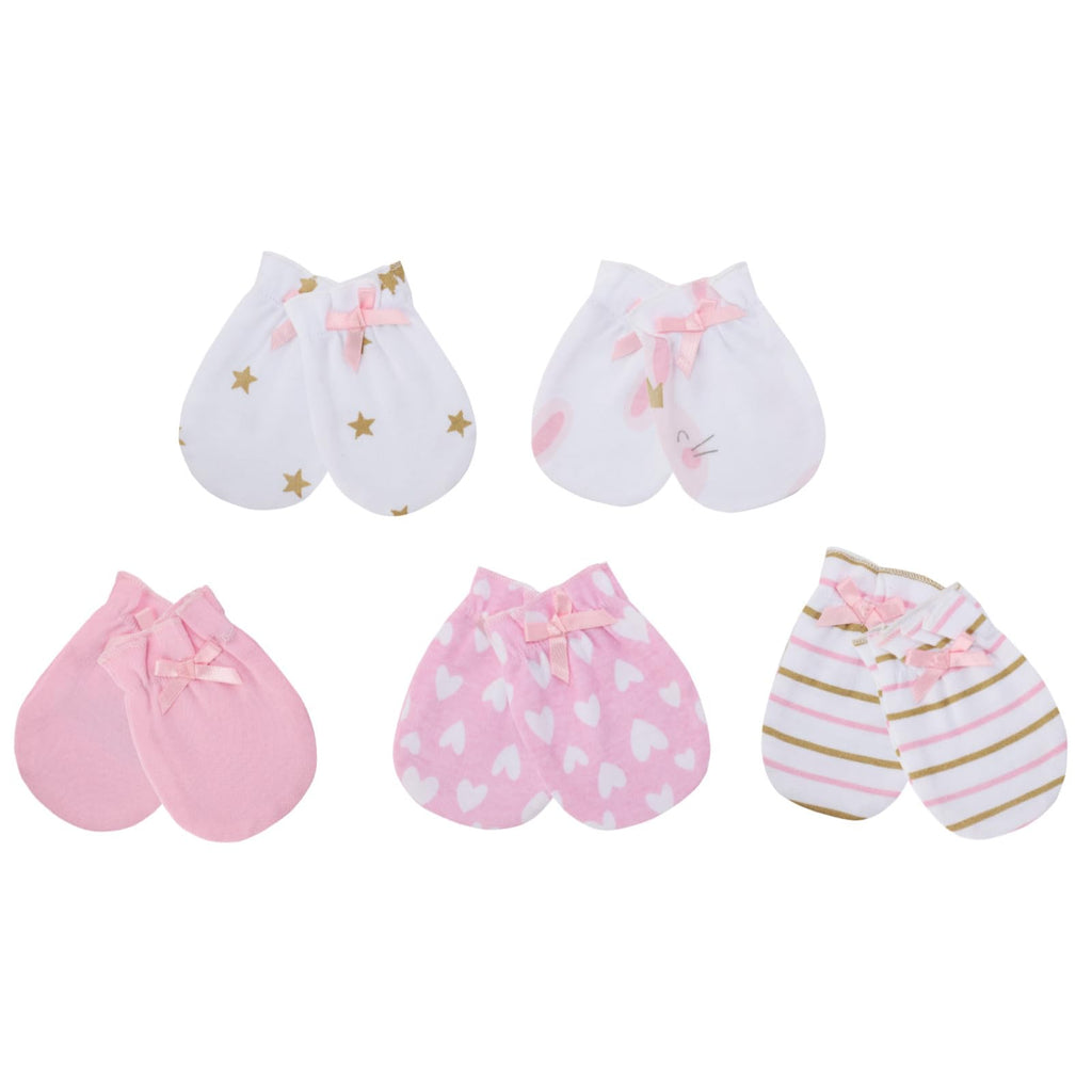 Newborn Layette Gift Set Bodysuits Pants for Baby Girl and Boy 24 Piece 100% Cotton Essentials and Accessories