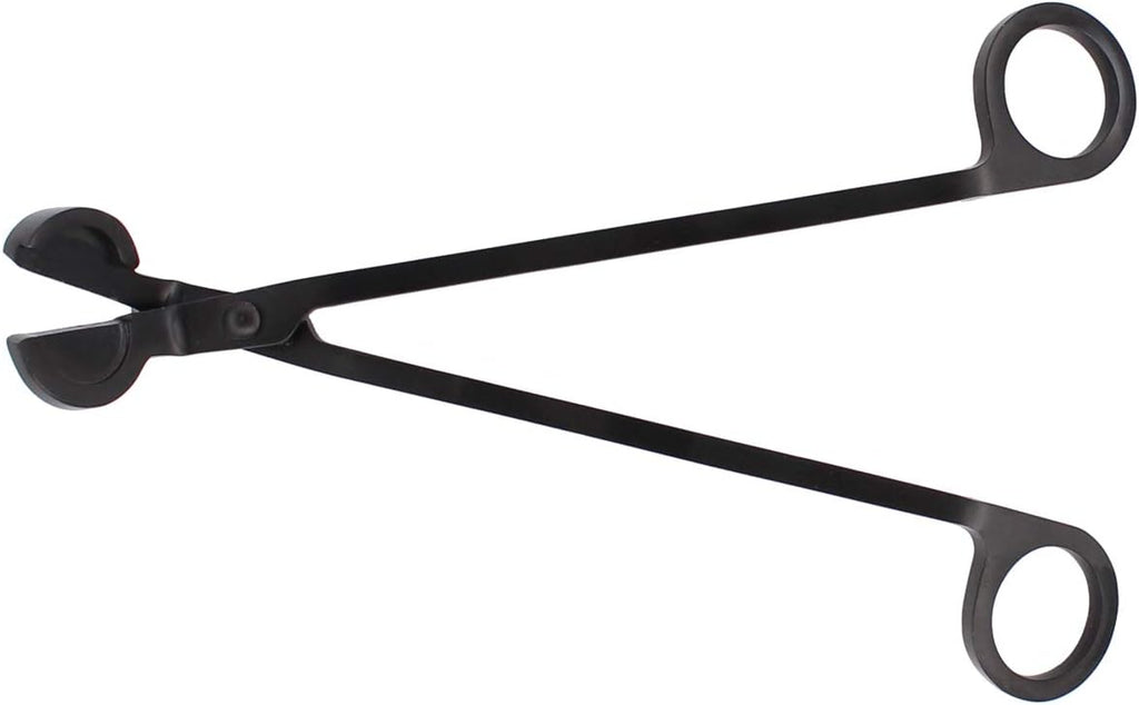Stainless Steel Black Candle Snuffer Wick Trimmer Cut - Set of 3