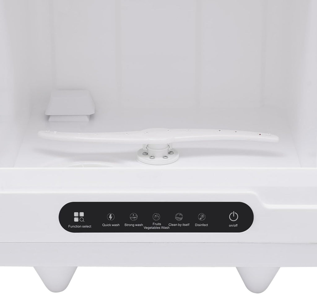 Countertop Dishwasher for 6 Sets, Mini Dishwasher with 5L Water Tank Fits Small Kitchens, Apartments, RVs