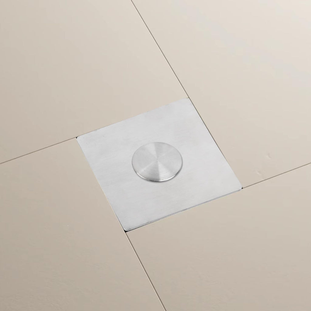 1 Pc 3.5 Inch Square Stainless Steel Escutcheon Plate