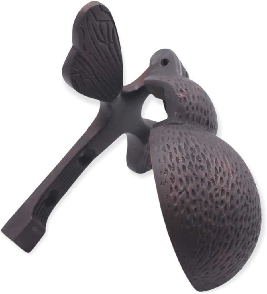 Aged Bronze Bumble Bee Door Knocker - High Quality Solid Brass Front Door Knocker for Entrance Door Gate Furniture