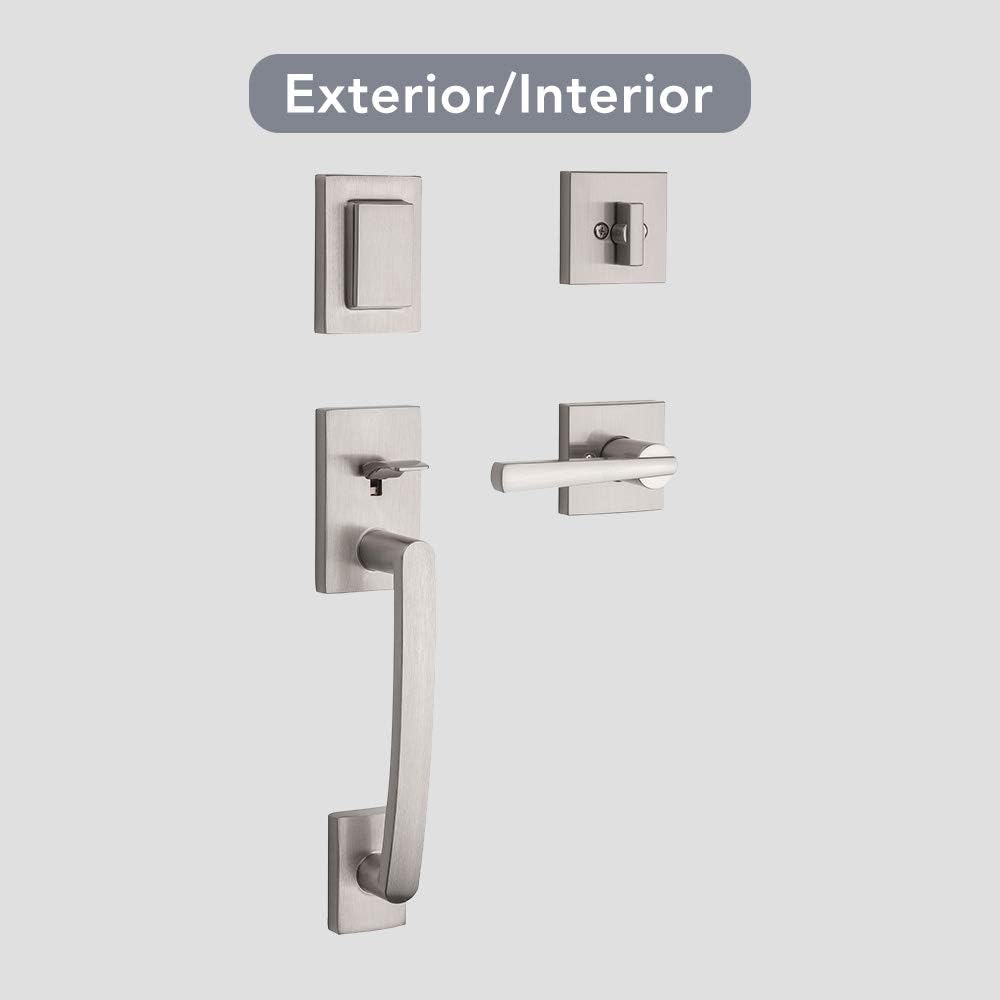 Spyglass , Front Entry Handleset with Interior Lever - Door Handleset