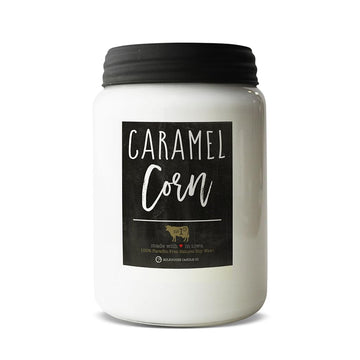 Soy Scented Candles, Caramel Corn, 26 Oz