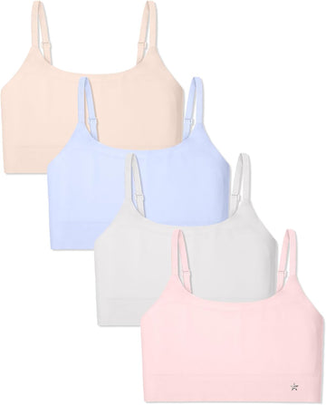Seamless Training Bras for Girls Soft with Double-Layer Lined