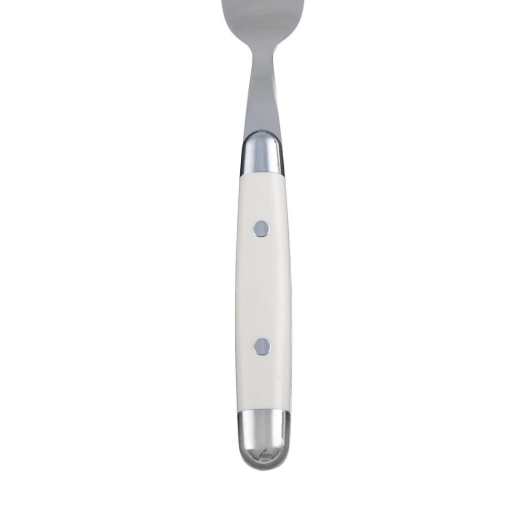 Flatware Jubilee White Silverware Set for 4, White (16-Piece)