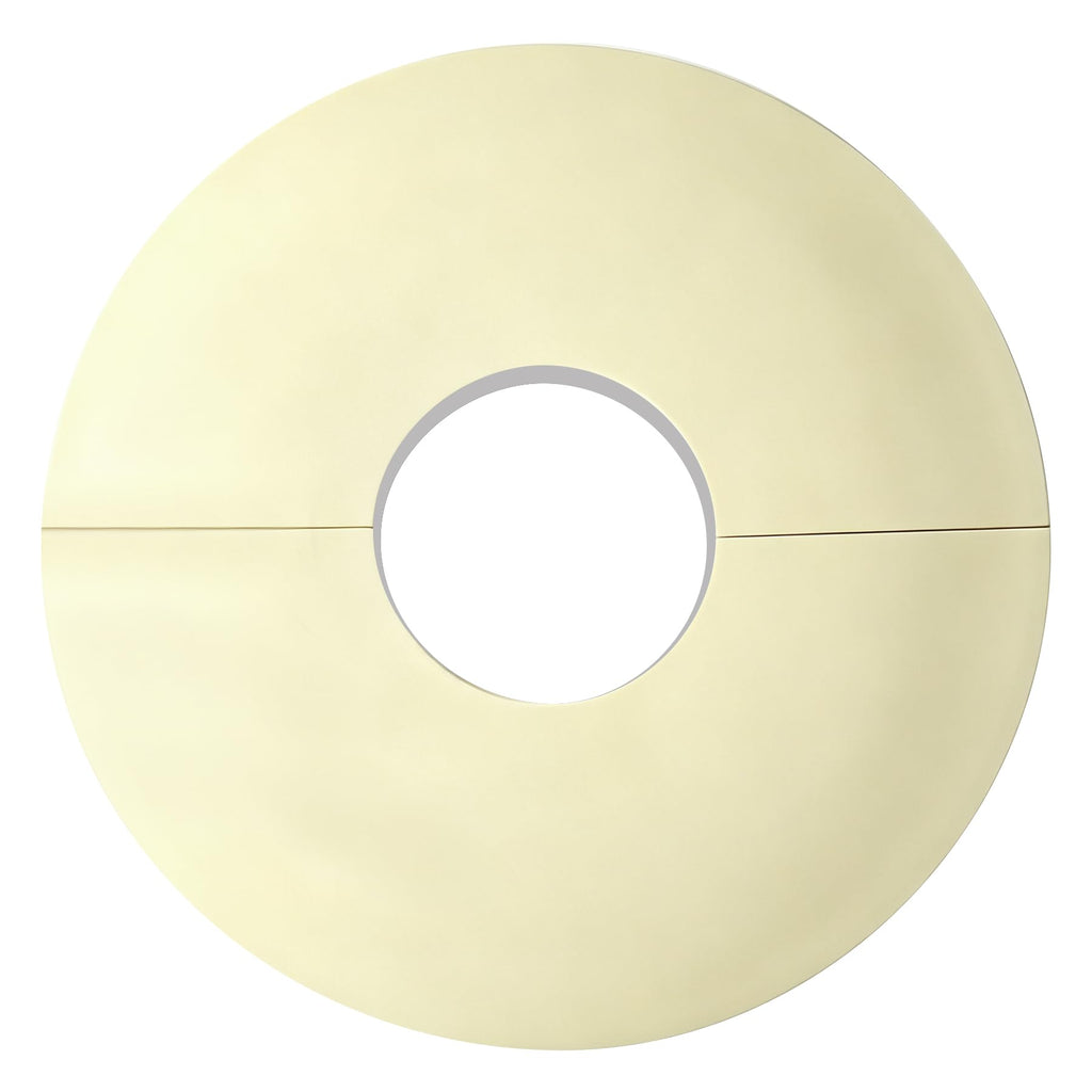 15-3/8" Split Ceiling Medallion, White Primed Light Fixture Canopy, Decorative Ceiling Rosette for Chandeliers &
