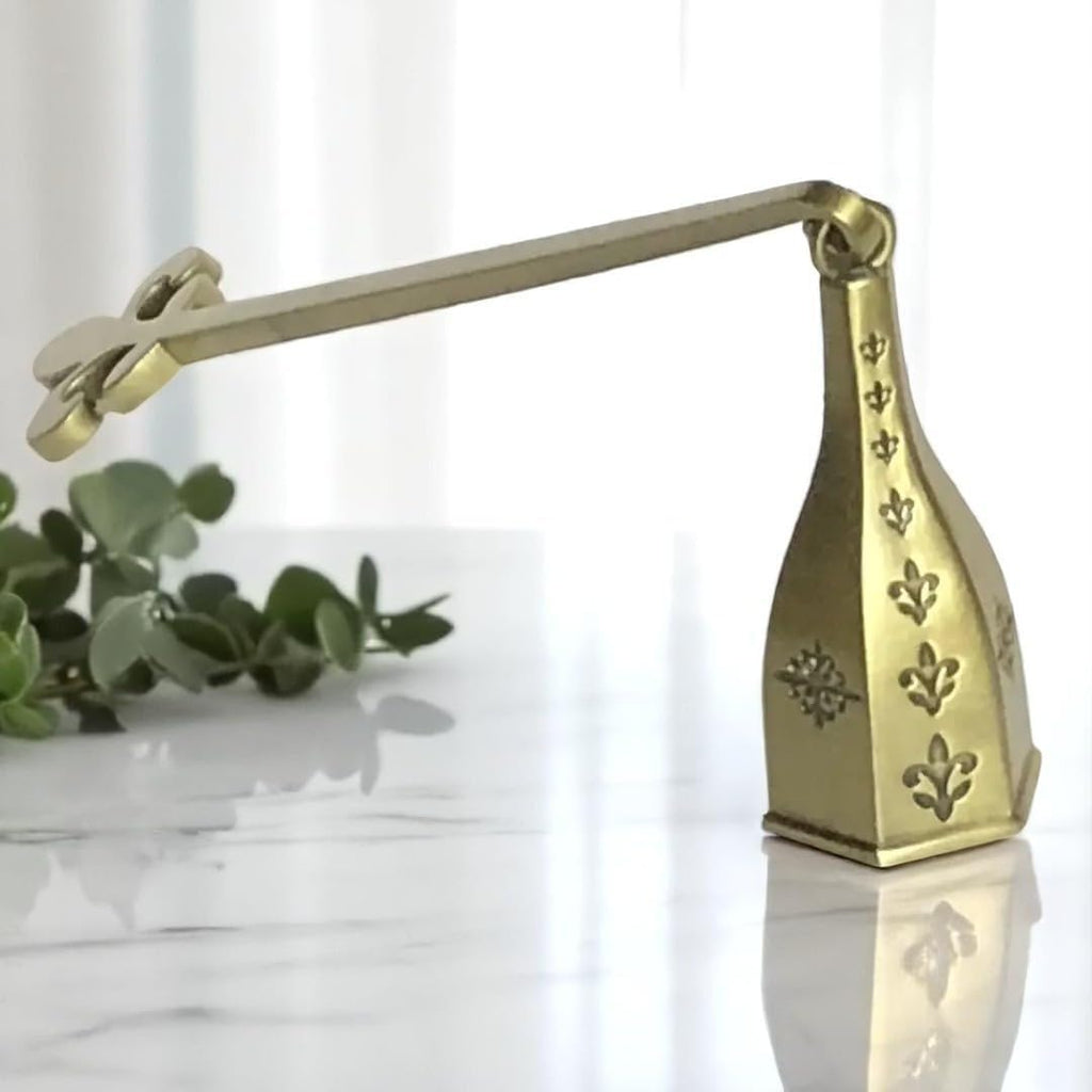 Candle Snuffer Antique Brass