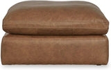 Luxe Oversized Lounge Chair — Caramel