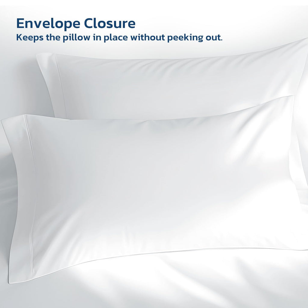 Coolmax Cooling Bed Sheets Split King Size for Hot Sleepers, Moisture Wicking Sheet Set for Night Sweats, 16" Deep