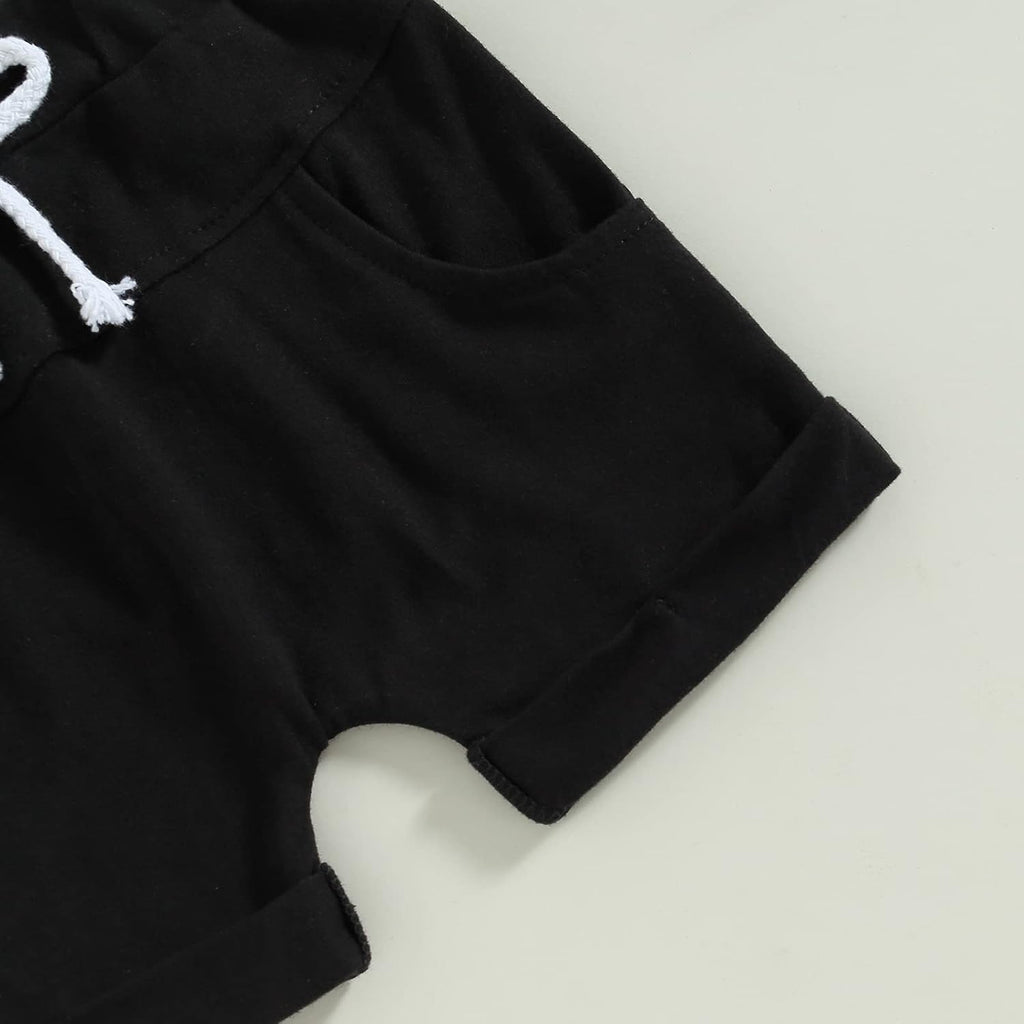Infant Toddler Baby Boy Summer T Shirt Shorts Outfits Short Sleeve Tee Tops Clothes Set