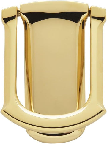 Tahoe Door Knocker, Lifetime Polished Brass
