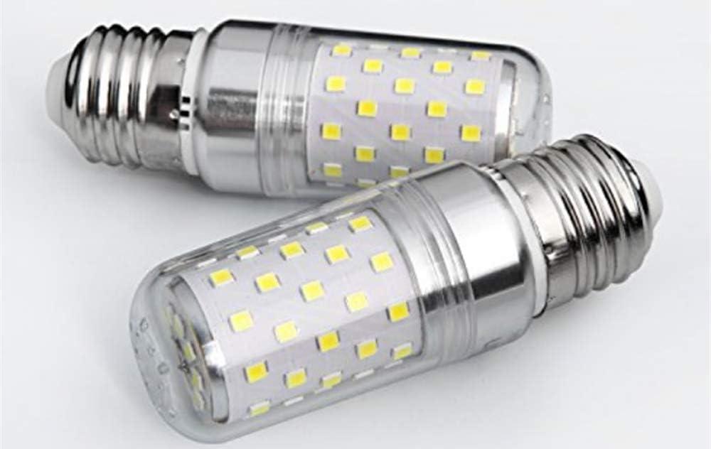 E27 LED Corn Bulbs 12W LED Candelabra Light Bulbs 100W Equivalent 12W LED Candle Bulbs,Daylight White 6000K,E26/E27
