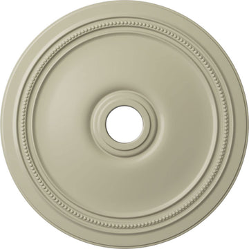 Diane Ceiling Medallion, 24"OD x 3 5/8"ID x 1 1/4"P (Fits Canopies up to 6 1/4"), Hand-Painted Clear Yellow