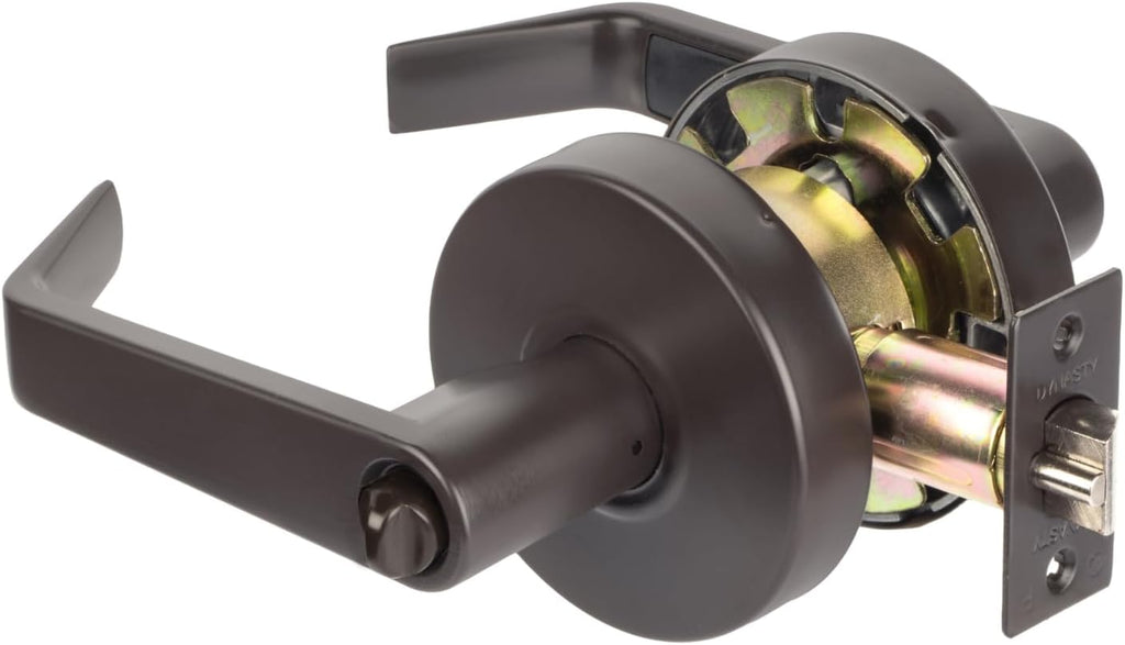 Commercial Door Lock Keyed Lever Lockset, ADA Compliant, Grade 2 Heavy Duty Door Handle with Lock , Entry - Door Lever