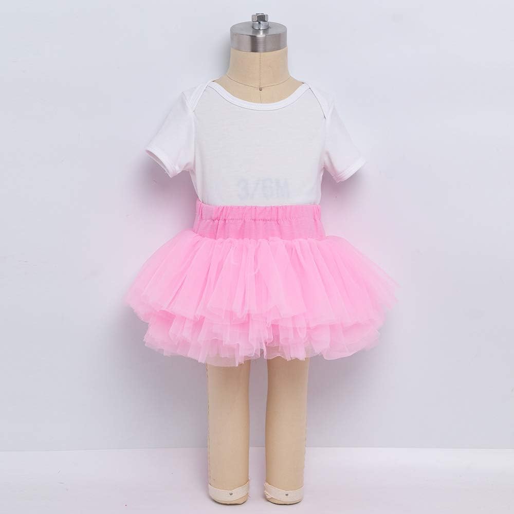 Baby Girls Soft Tutu Skirt Toddler Ruffled Pants Diaper Cover