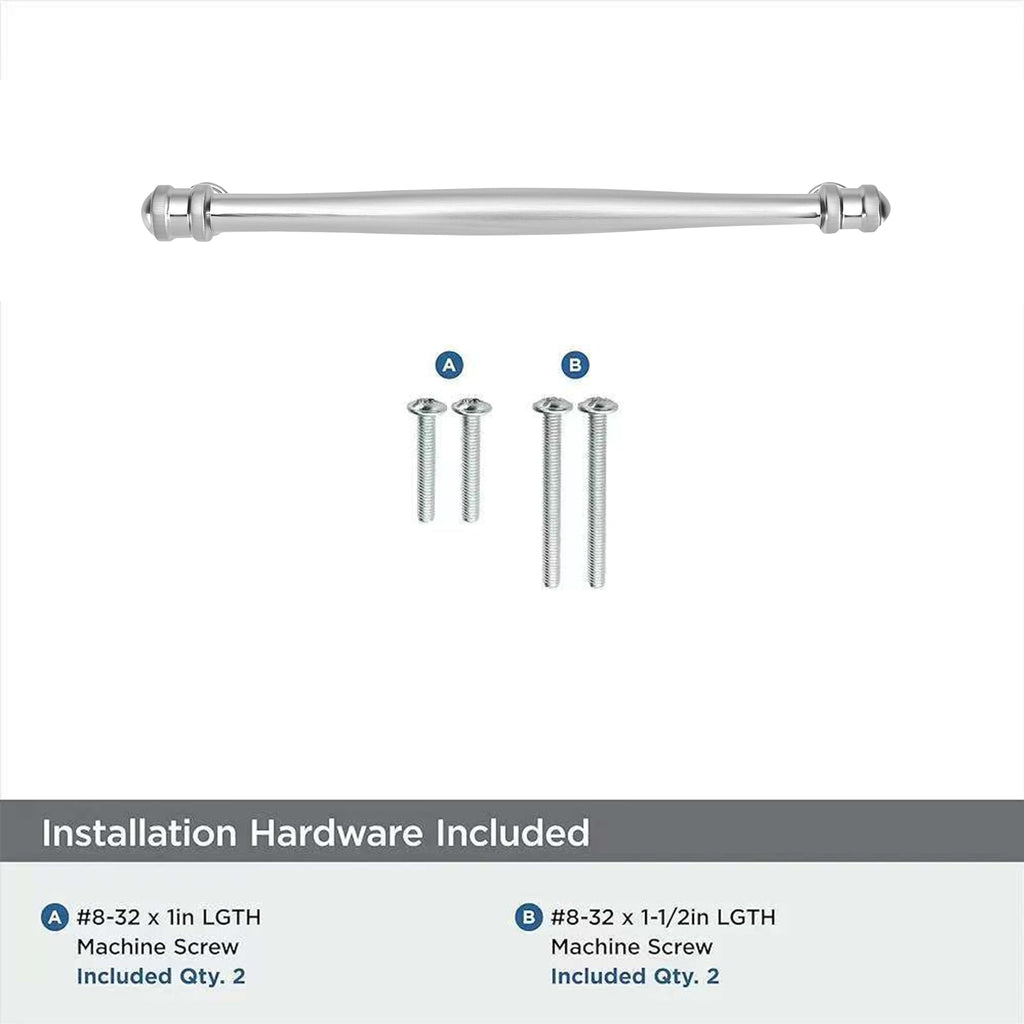 10 Pack 3-1/2inch(89mm) Hole Center Brushed Satin Nickel Cabinet pulls Solid Heavy-Duty Tradition Kitchen Cabinet