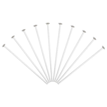 Chandelier Connector Clip Pins 2.5mm OD 38mm L Copper 100 Pack