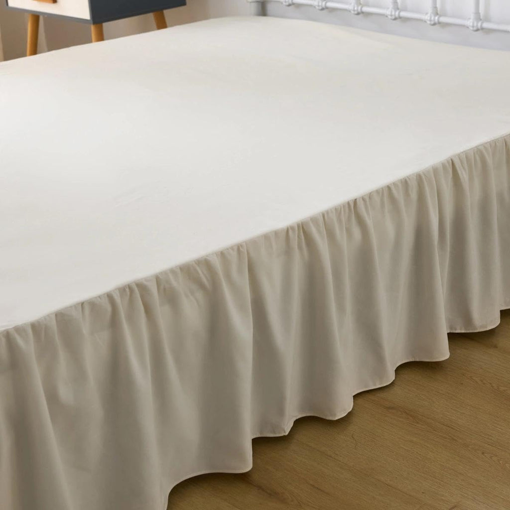 Bed Skirt Ruffled Bed Skirts with Split Corners