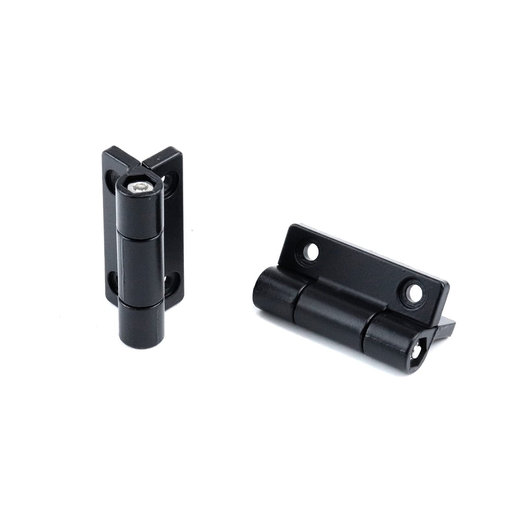 Adjustable Position Control Hinges, Black, 45 * 35, 4Pack