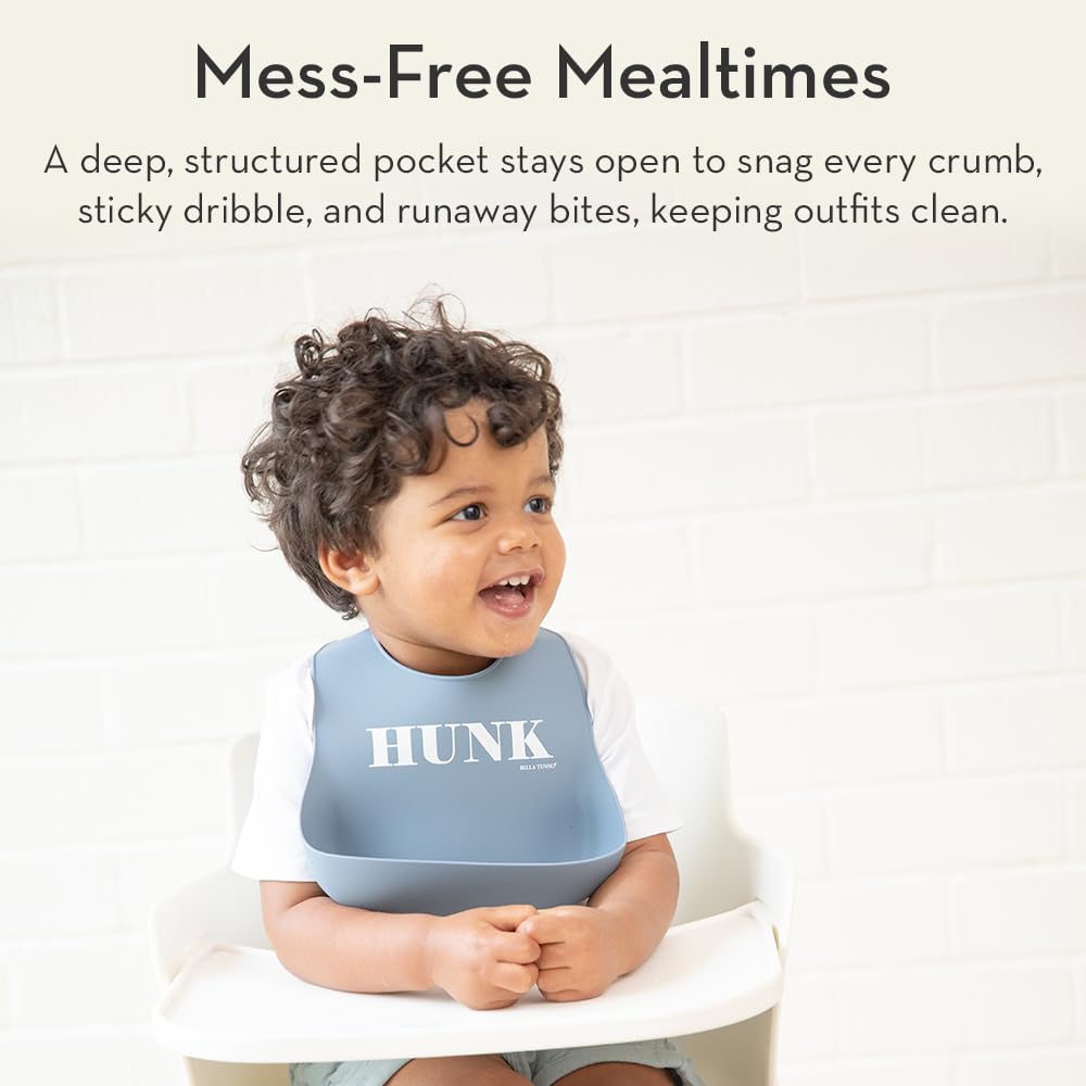 Wonder Bib, Adjustable Silicone Baby Bibs, Food Critic