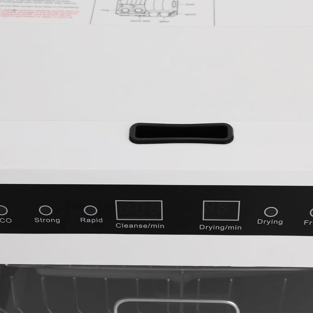 Portable Countertop Dishwasher, 800W Dishwasher, Household Mini Dishwasher, Four Cleaning Modes