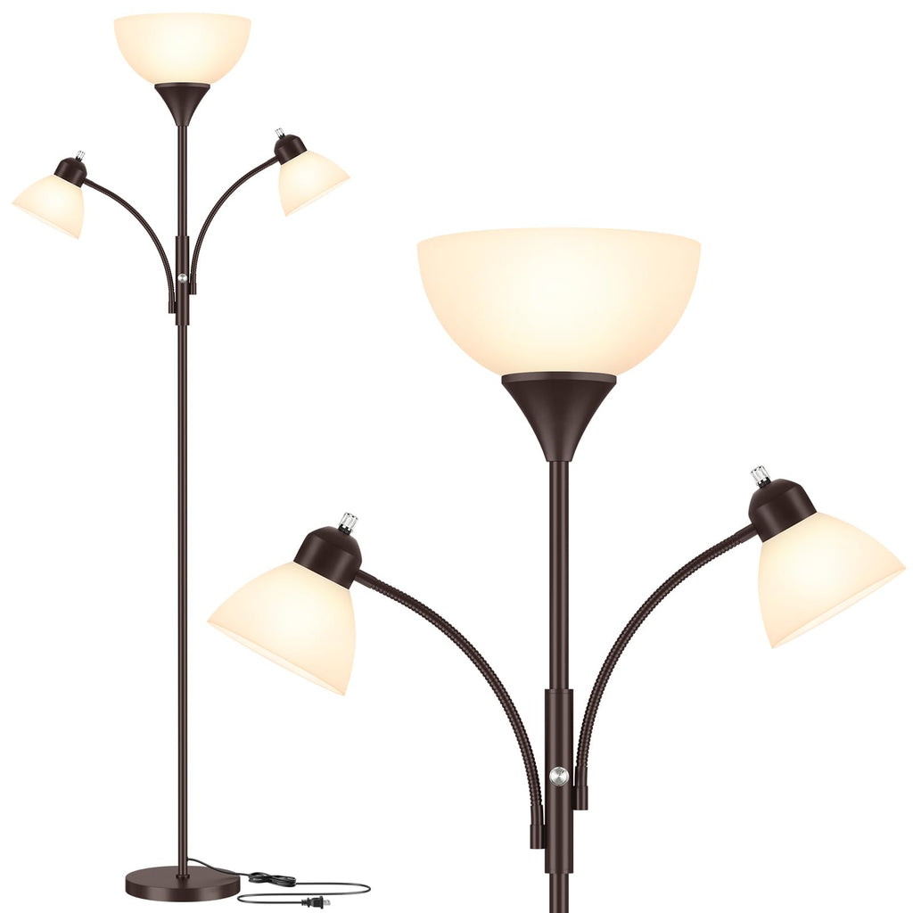 Torchiere Floor Lamps, 72" Dimmable Reading Lamp