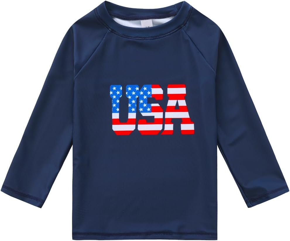 Toddlers and Baby Boys' Piece Swimsuit Trunk and Rashguard Sun Hat Set
