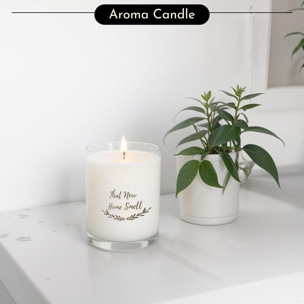 House Warming Gifts New Home - Home Essentials for New Home Gift Set Includes Scented Candle, Bamboo Cutting Board - Set of 18