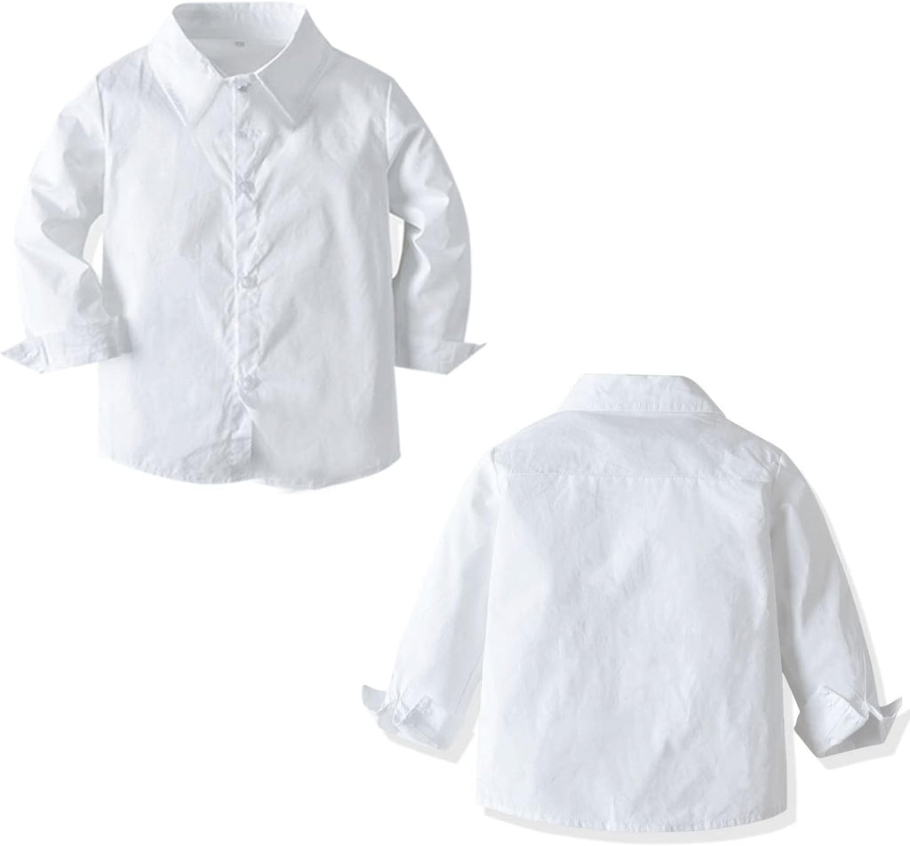 Toddler Dress Suits Baby Boys Clothes Sets Bowtie Shirts Suspenders Pants 4pcs Gentleman Outfits Suit