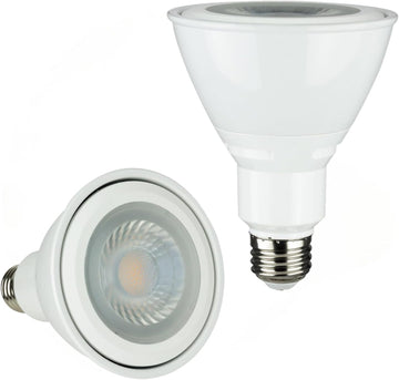 PAR30 LED Bulb Long Neck Flood Light Dimmable 10W (75W Equivalent) 800 Lumen E26 Standard Medium Base 3000K Soft